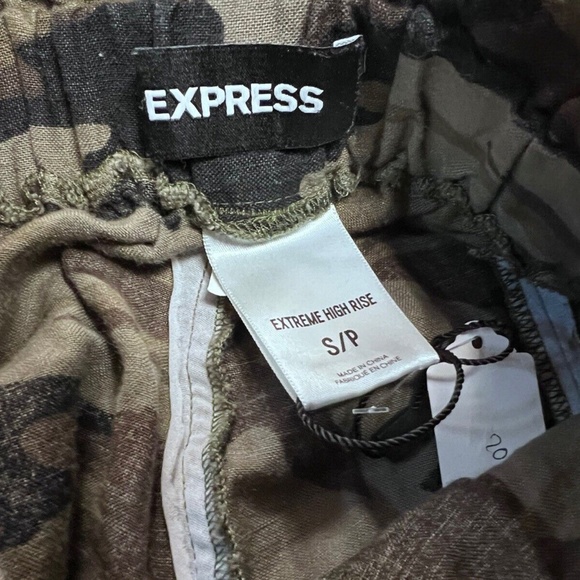 Express,Woman,military pants,Sz S,Camouflaged,multi-pockets, elasticated waist.! - Picture 7 of 9